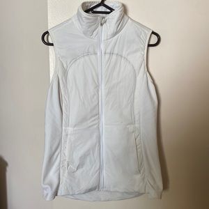 White Lululemon vest